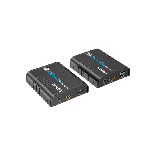 Extensor KVM HDMI / 4K 60 Hz / 120 m (393.7 ft) con CAT6 / 18 Gbps / H