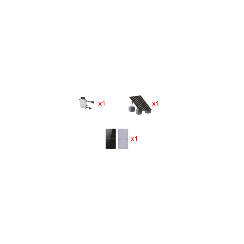 Kit Solar Interconexión / 2.2 kW 220Vca / Microinversores NEP / Montaj