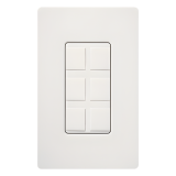 Caja de pared para contactos varios, 6 mini espacios.