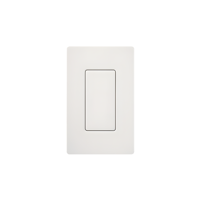 Inserto Ciego para Placa de Pared / Estilo Designer / Acabado Snow Sat