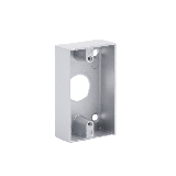Caja cromada para instalación del botón PRO800B