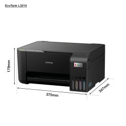 MULTIFUNCIONAL EPSON L3210, PPM 33 NEGRO 15 COLOR, TINTA CONTINUA