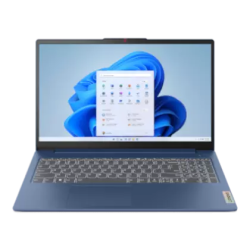 LAPTOP LENOVO IDEAPAD SLIM 3 15IRU8/CORE I5-1335U 1.3 GHZ/8GB/512GB SSD/15.6 FHD/TOUCH/COLOR ABISMO AZUL/WIN 11 HOME/ 1 AÑO EN C