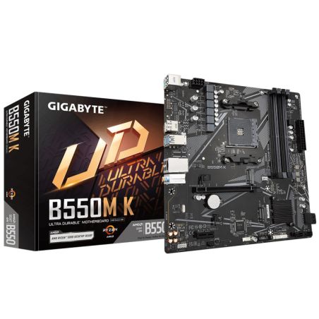 MB GIGABYTE AMD B550M K S-AM4 5A GEN 4X DDR4 3200 DP HDMI M.2 4X