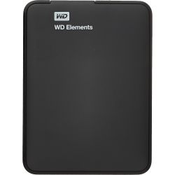 DISCO DURO EXTERNO WD ELEMENTS 1TB 2.5 PORTATIL USB3.0 NEGRO WIND