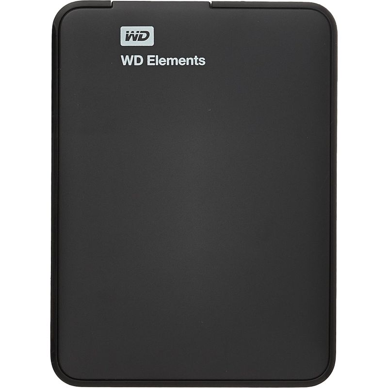 DISCO DURO EXTERNO WD ELEMENTS 1TB 2.5 PORTATIL USB3.0 NEGRO WIND