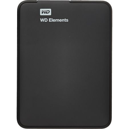 DISCO DURO EXTERNO WD ELEMENTS 1TB 2.5 PORTATIL USB3.0 NEGRO WIND