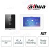 KIT VIDEOPORTERO WIFI DAHUA DHI-KTW01 MONITOR CON PANTALLA DE