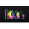 ENFRIAMIENTO LIQUIDO OCELOT GAMING OEL240 / 240MM / ARGB / 70 CFM / 1800 RPM / 32 DB / INTEL Y AMD / COLOR NEGRO