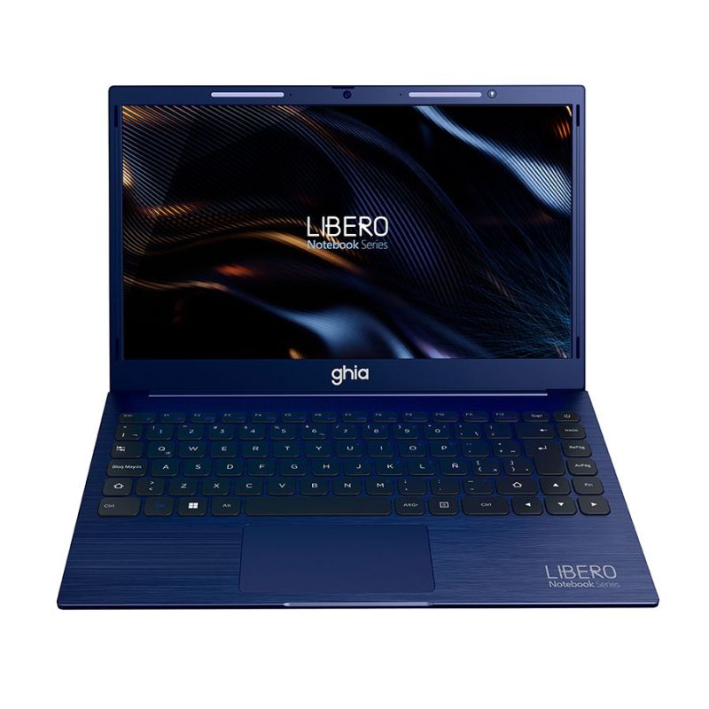 NOTEBOOK GHIA LIBERO 14 PLUG HD INTEL CELERON N4020C DUAL CORE 1.10 GHZ RAM 8GB SSD 256GB CAMARA FRONTAL 1.0 MPX WIFI-BT HDMI WI