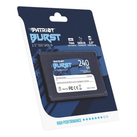 UNIDAD DE ESTADO SOLIDO INTERNO PATRIOT BURST ELITE 240GB 2.5 SAT