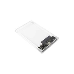 CARCASA CASE ENCLOSURE PARA DISCO DURO ACTECK ARMOR CLEAR HC430