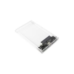 CARCASA CASE ENCLOSURE PARA DISCO DURO ACTECK ARMOR CLEAR HC440