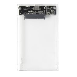 CARCASA CASE ENCLOSURE PARA DISCO DURO ACTECK ARMOR CLEAR HC440