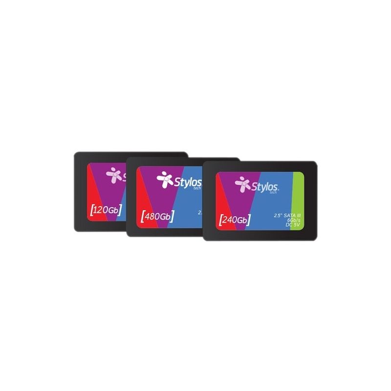 UNIDAD ESTADO SOLIDO STYLOS 480GB SATA III 6GB S 2 5 7MM | STYLOS