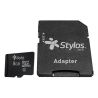 STYLOS MICRO SD MEMORY 8GB CLASS 10 WITH BLACK ADAPTER | STYLOS STMSD81B