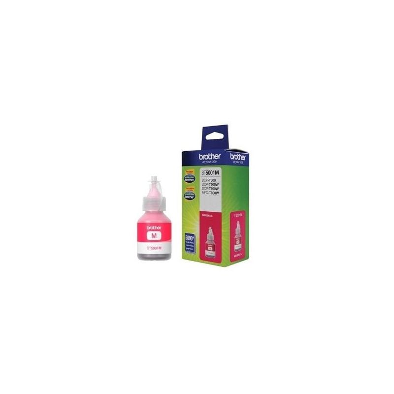 BOTELLA DE TINTA MAGENTA REND. 5000 PAGINAS | BROTHER BT5001M