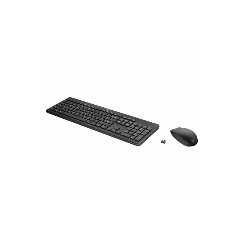 COMBO TECLADO Y MOUSE OPTICO HP 235 INALAMBRICO 1600PPP 1YW | HP 1Y4D0UT