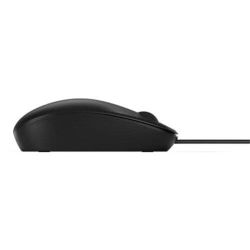 MOUSE OPTICO HP 125 CON CABLE USB-A 3 BOTONES 1200PPP NEGRO 1YW | HP 125