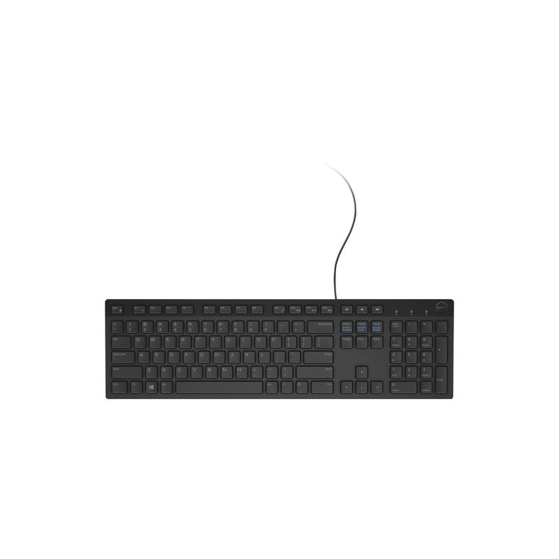 TECLADO ALAMBRICO KB216 USB NEGRO 1YW KB216
