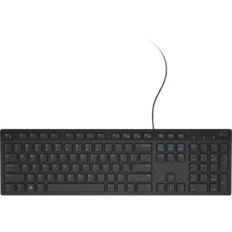 TECLADO ALAMBRICO KB216 USB NEGRO 1YW KB216
