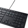TECLADO ALAMBRICO KB216 USB NEGRO 1YW KB216