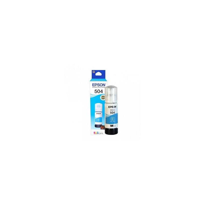 BOTELLA DE TINTA CYAN L4150 L4160/6171/6191/4260/6270/14150 | EPSON T504