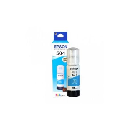 BOTELLA DE TINTA CYAN L4150 L4160/6171/6191/4260/6270/14150 | EPSON T504