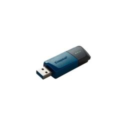 USB 3.2 MEMORIA KINGSTON 64GB DT EXODIA M TAPA DESLIZABLE (NEGRA- | KINGSTON DTXM/64GB