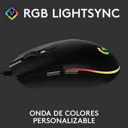MOUSE GAMING G203 LIGHTSYNC BLACK-USB-N/A-LAT-272-G203 LIGHTSYN | LOGITECH G203