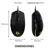 MOUSE GAMING G203 LIGHTSYNC BLACK-USB-N/A-LAT-272-G203 LIGHTSYN | LOGITECH G203
