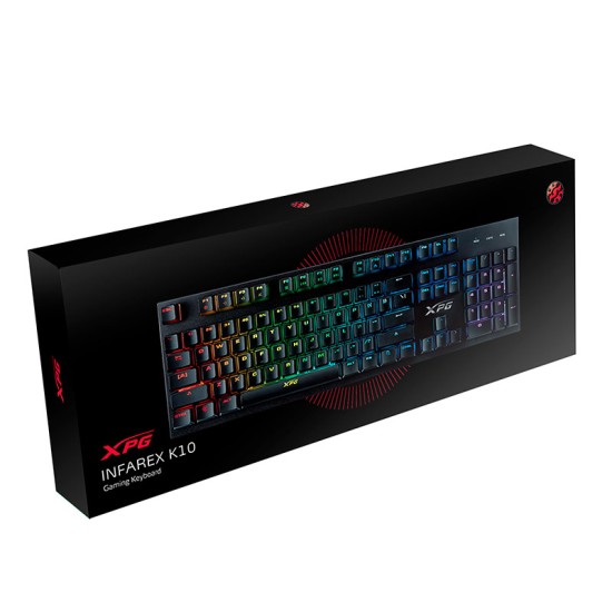 TECLADO GAMER ADATA XPG INFAREX K10 RGB