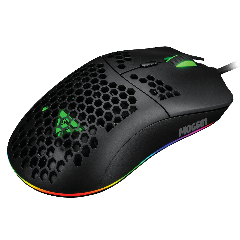 MOUSE GAME FACTOR C. LAS/PIXART 3389/16 KDPI/7B/ULIGHT/RGB/NEG MOG601