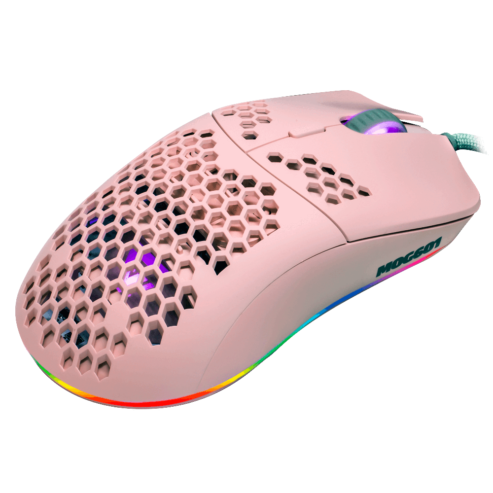 MOUSE GAME FACTOR C. LAS/PIXART 3389/16 KDPI/7B/ULIGHT/RGB/ROSA MOG601