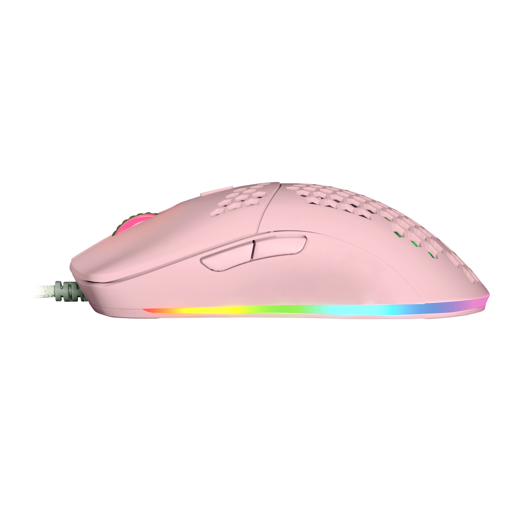 MOUSE GAME FACTOR C. LAS/PIXART 3389/16 KDPI/7B/ULIGHT/RGB/ROSA MOG601