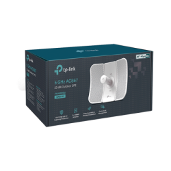 CPE de Exterior de 5 GHz AC 867 Mbps, Antena direccional de 23 dBi, potencia de 29 dBm, PoE pasivo