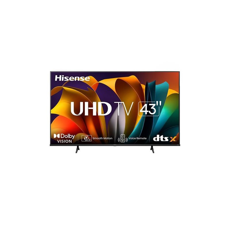 HISENSE PANTALLA LED 4K 43 PULGADAS SMART TV VIDAA | HISENSE 43A6NV