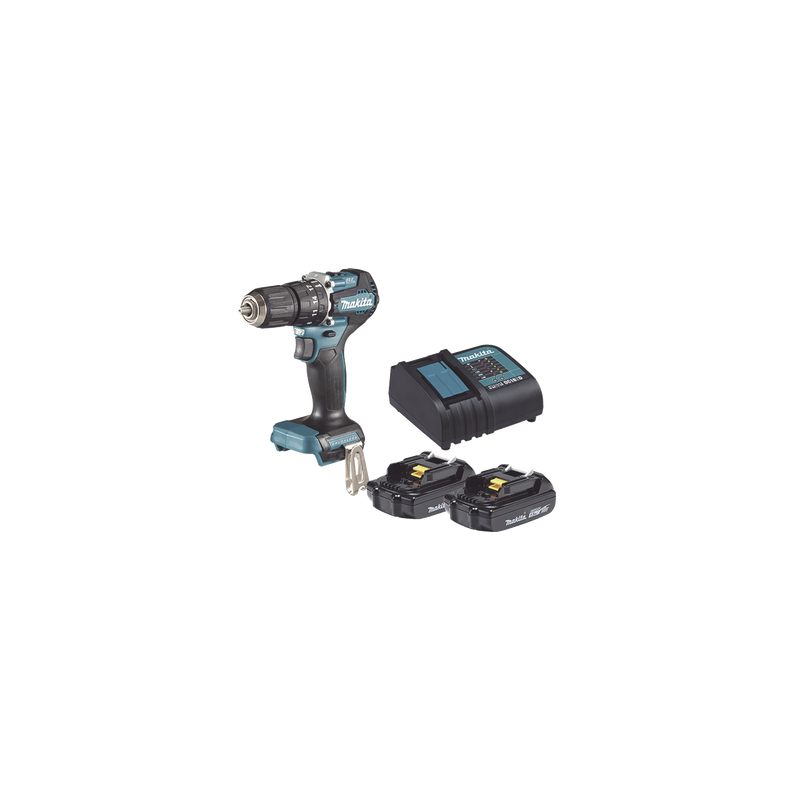 Rotomartillo/Taladro Inalámbrico SIN CARBONES, Broquero de 1/2", 1,700