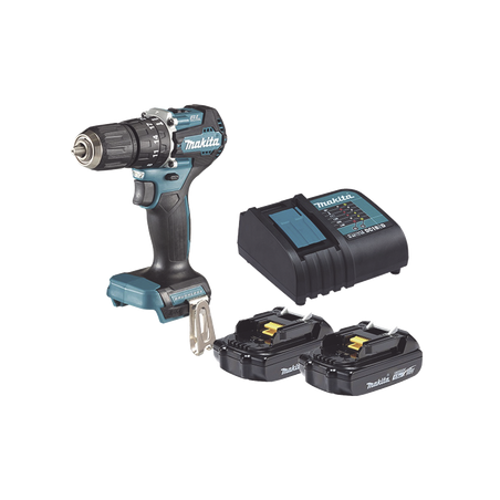 Rotomartillo/Taladro Inalámbrico SIN CARBONES, Broquero de 1/2", 1,700