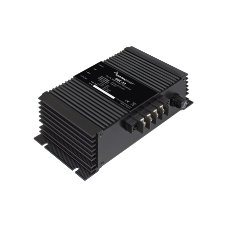 Convertidor de CD-CD, Entrada 20-35 Vcc, Salida: 13.8 Vcc 20 Amp Conti