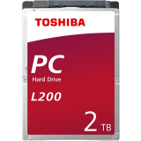 DISCO DURO INTERNO TOSHIBA 2TB L200 2.5 HDWL120UZSVA 64MB 5400RPM