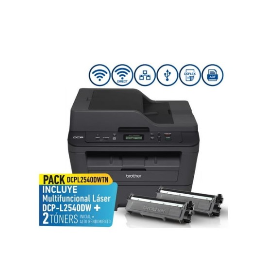 MULTIFUNCIONAL LASER BLANCO Y NEGRO L2540DW 30 PPM USB WIFI