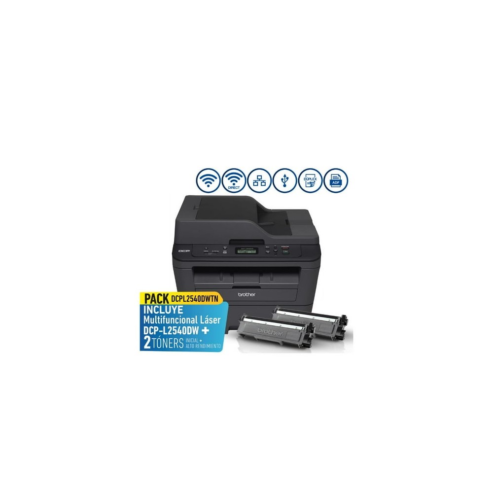 MULTIFUNCIONAL LASER BLANCO Y NEGRO L2540DW 30 PPM USB WIFI