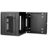 RACK ABISAGRADO DE PARED 12U CO N 24 PULGADAS DE PROFUNDIDAD