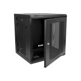 RACK ABISAGRADO DE PARED 12U CO N 24 PULGADAS DE PROFUNDIDAD