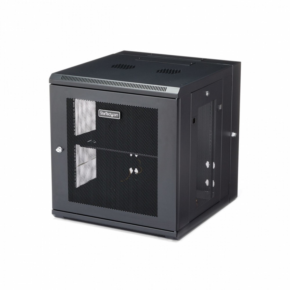 RACK ABISAGRADO DE PARED 12U CO N 24 PULGADAS DE PROFUNDIDAD