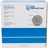 Bobina de Cable 305 Metros (1000 Pies) Cat6+ Calibre 23, Climas Extrem