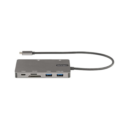 ADAPTADOR MULTIPUERTOS USB C HDMI O VGA USB 3.0 PD 100W