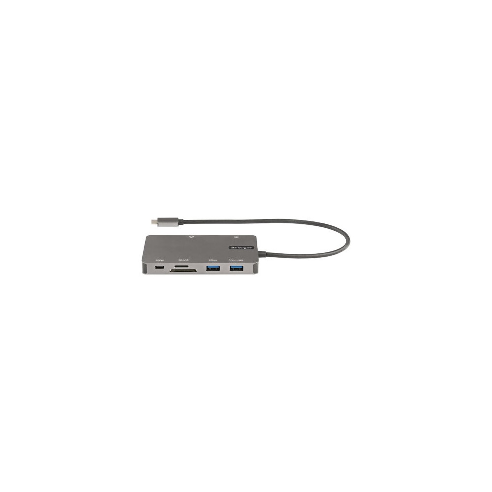 ADAPTADOR MULTIPUERTOS USB C HDMI O VGA USB 3.0 PD 100W