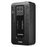 NOBREAK UPS CYBERPOWER EC750 750VA/450W.ECO.STANDBY.12CONT.RJ11/